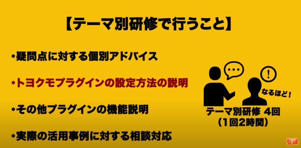 テーマ別研修で行うこと